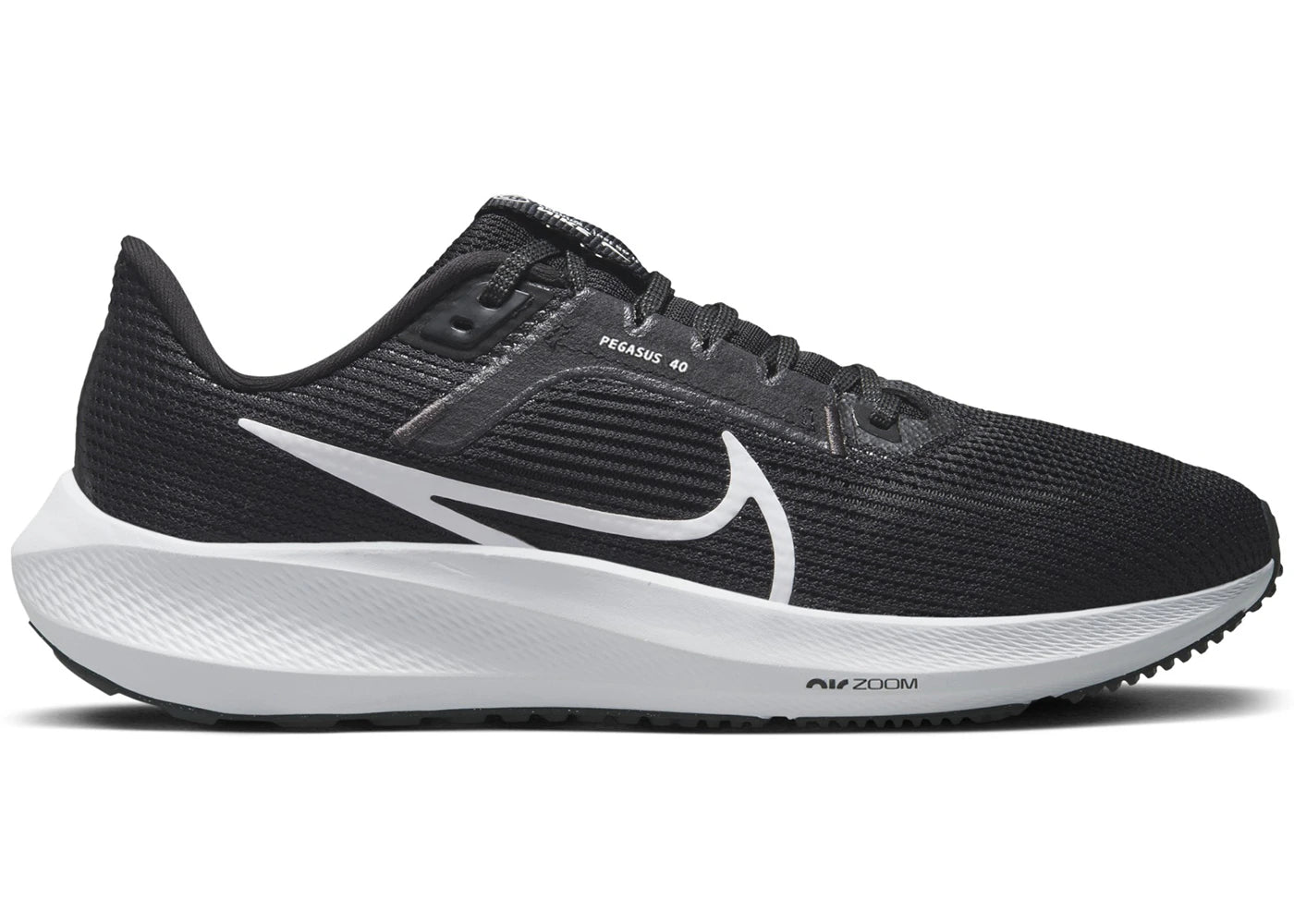 Nike Pegasus 40-Black White (Women's)