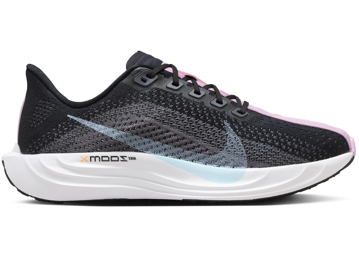 Nike Pegasus Plus-Black Dark Grey Beyond Pink Glacier Blue (Women's)