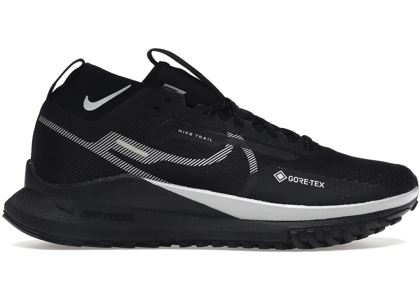 Nike React Pegasus Trail 4 Gore-Tex-Black Wolf Grey