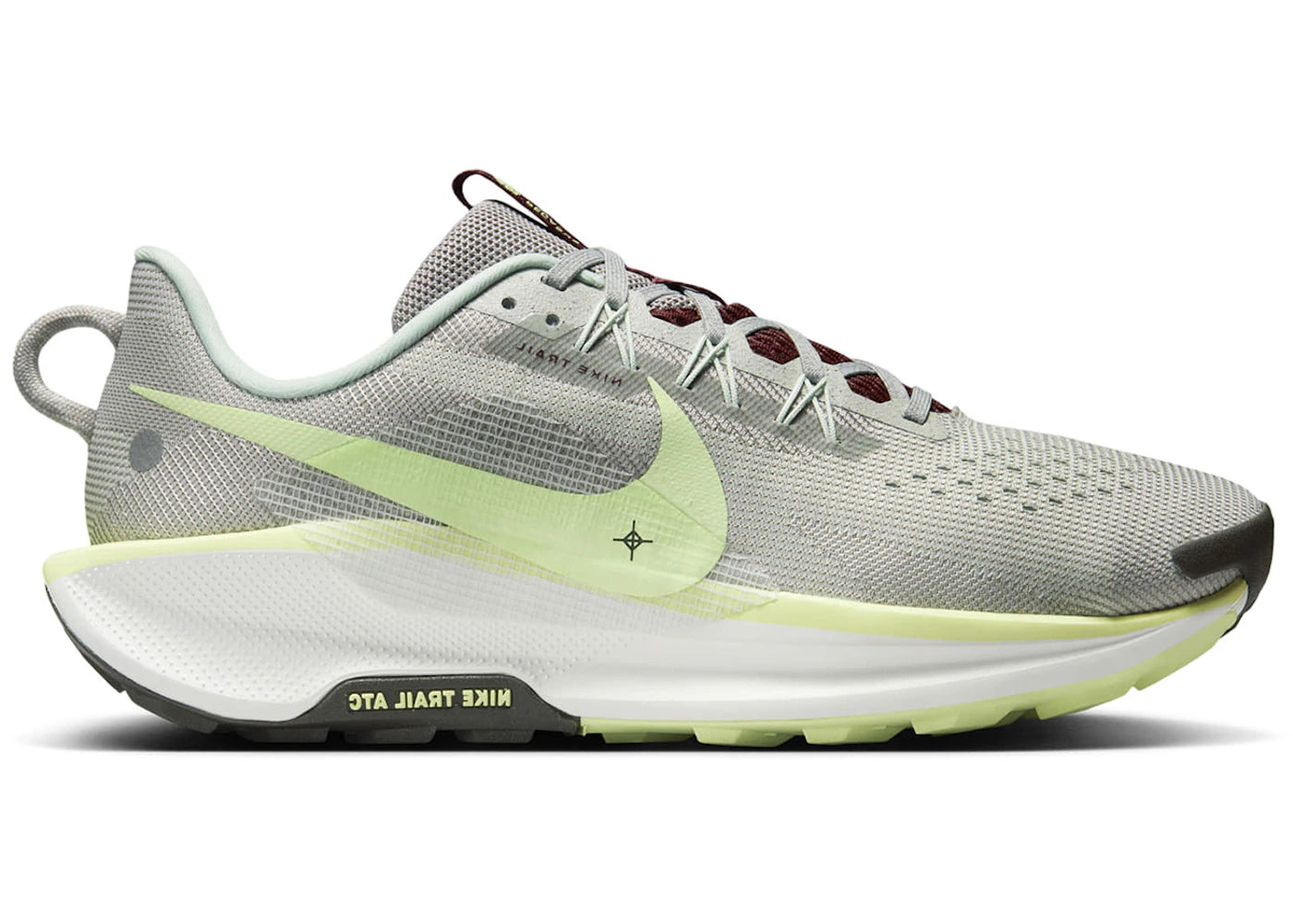 Nike Pegasus Trail 5-Light Silver College Gray Dark Team Red Barely Volt