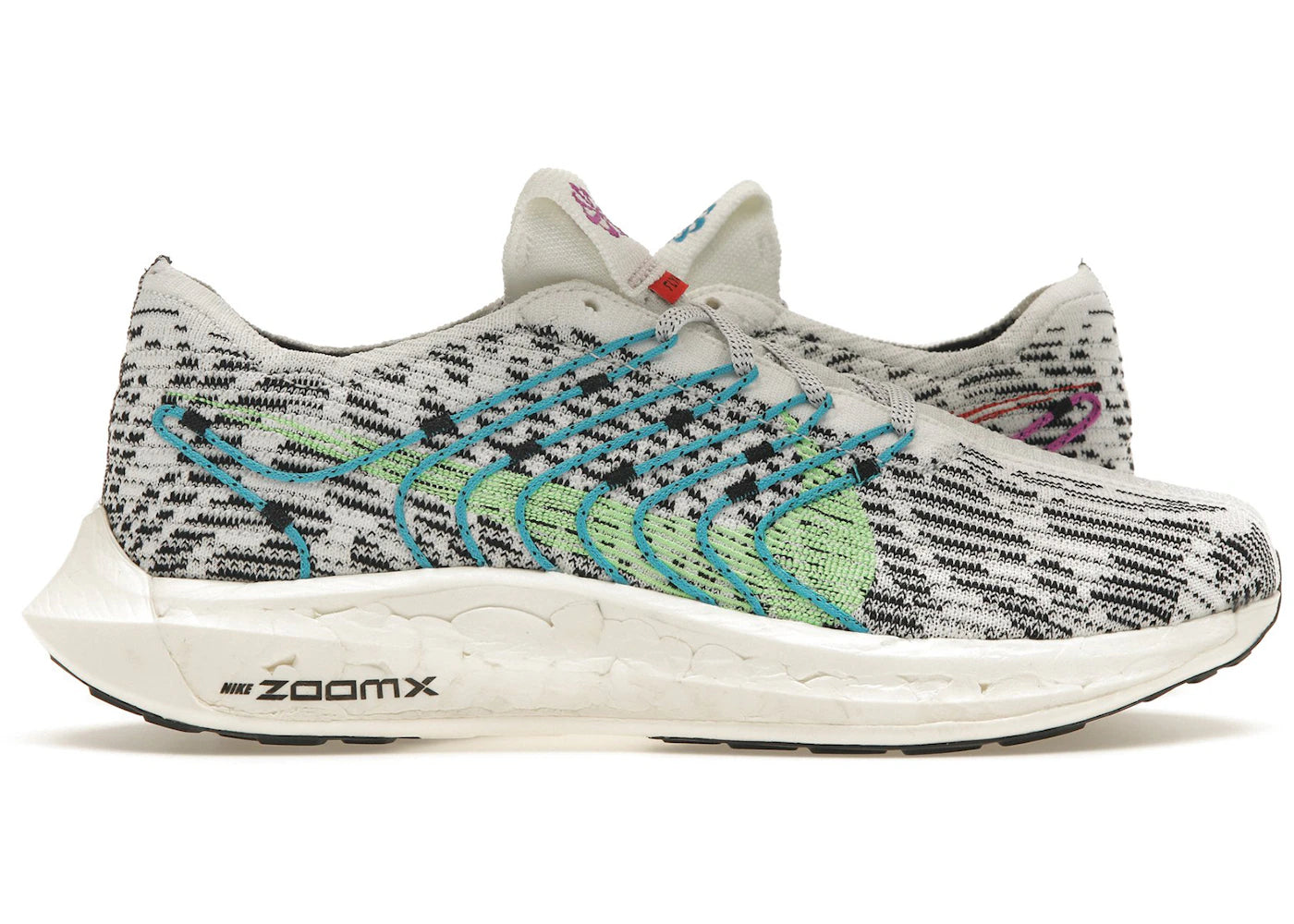 Nike Pegasus Turbo Next Nature SE-White Lime Blast Fuchsia Dream