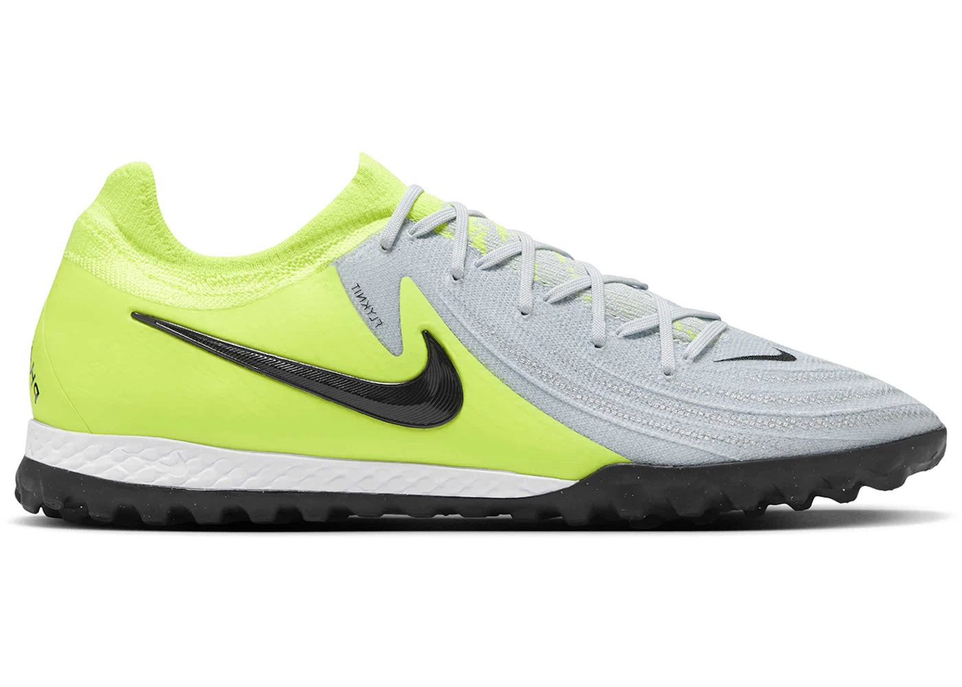 Nike Phantom GX 2 Pro TF-Metallic Silver Volt Black