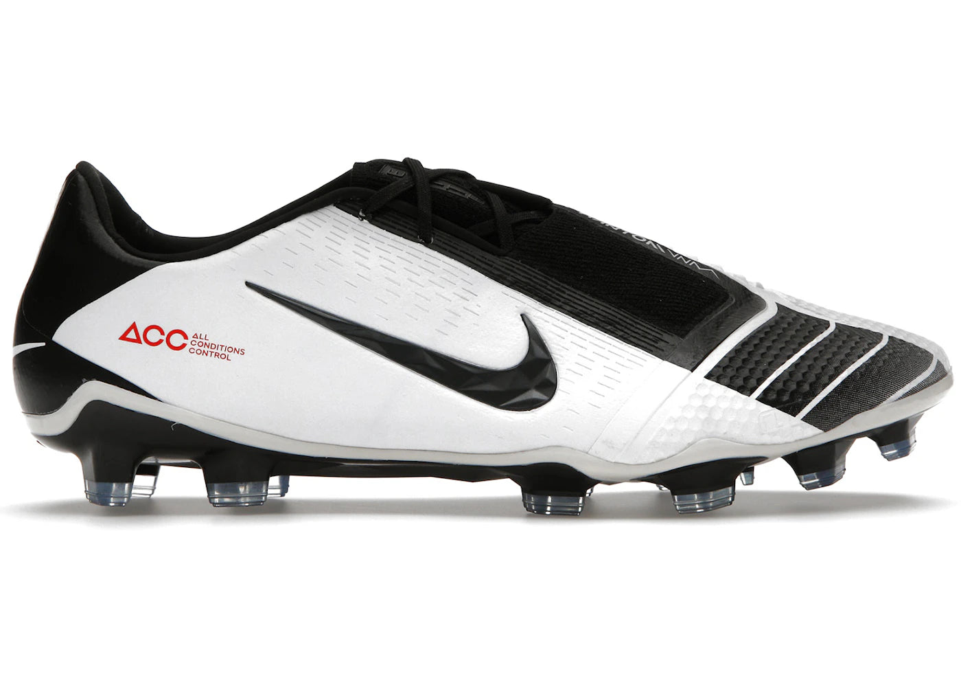Nike Phantom Venom Elite FG-White Black