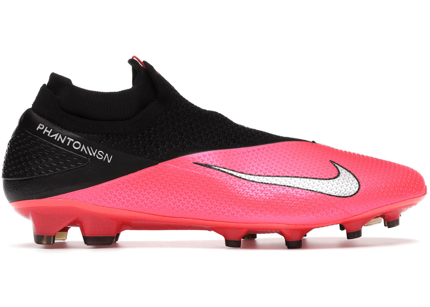 Nike Phantom Vision 2 Elite FG-Laser Crimson Black