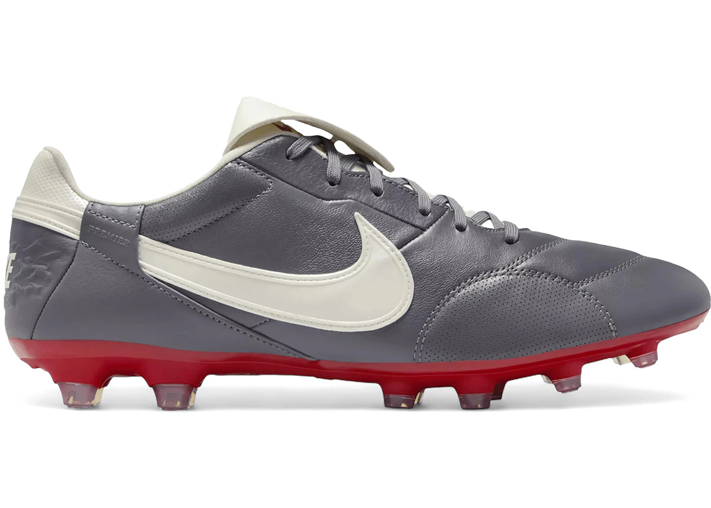 Nike Premier 3 FG-Light Graphite Varsity Red