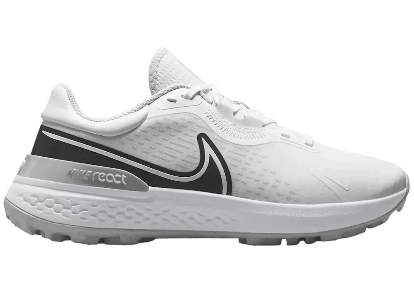 Nike React Infinity Pro 2 Golf-White Black (Wide)