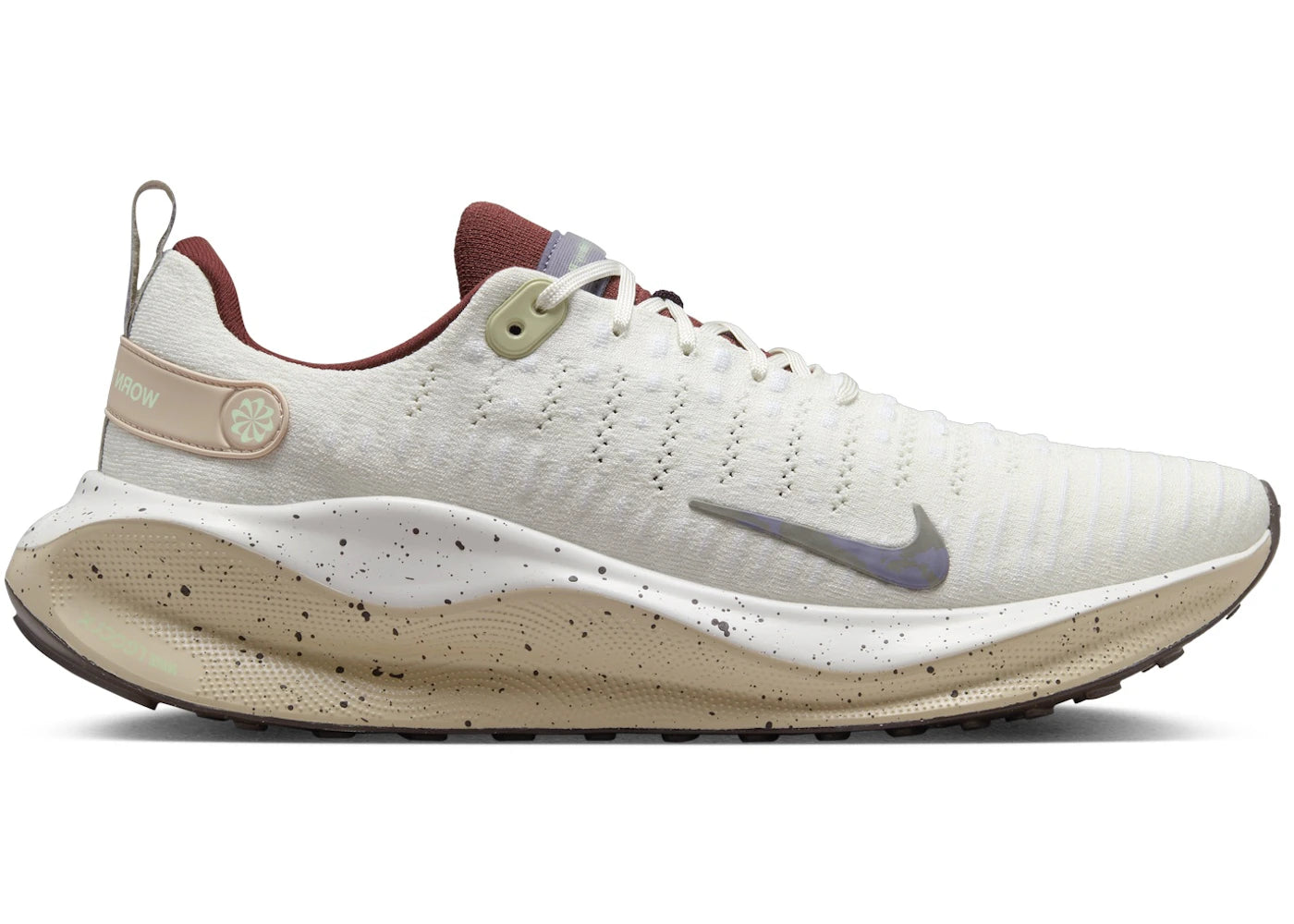 Nike React Infinity Run 4-Sail Sanddrift Earth Dark Stucco