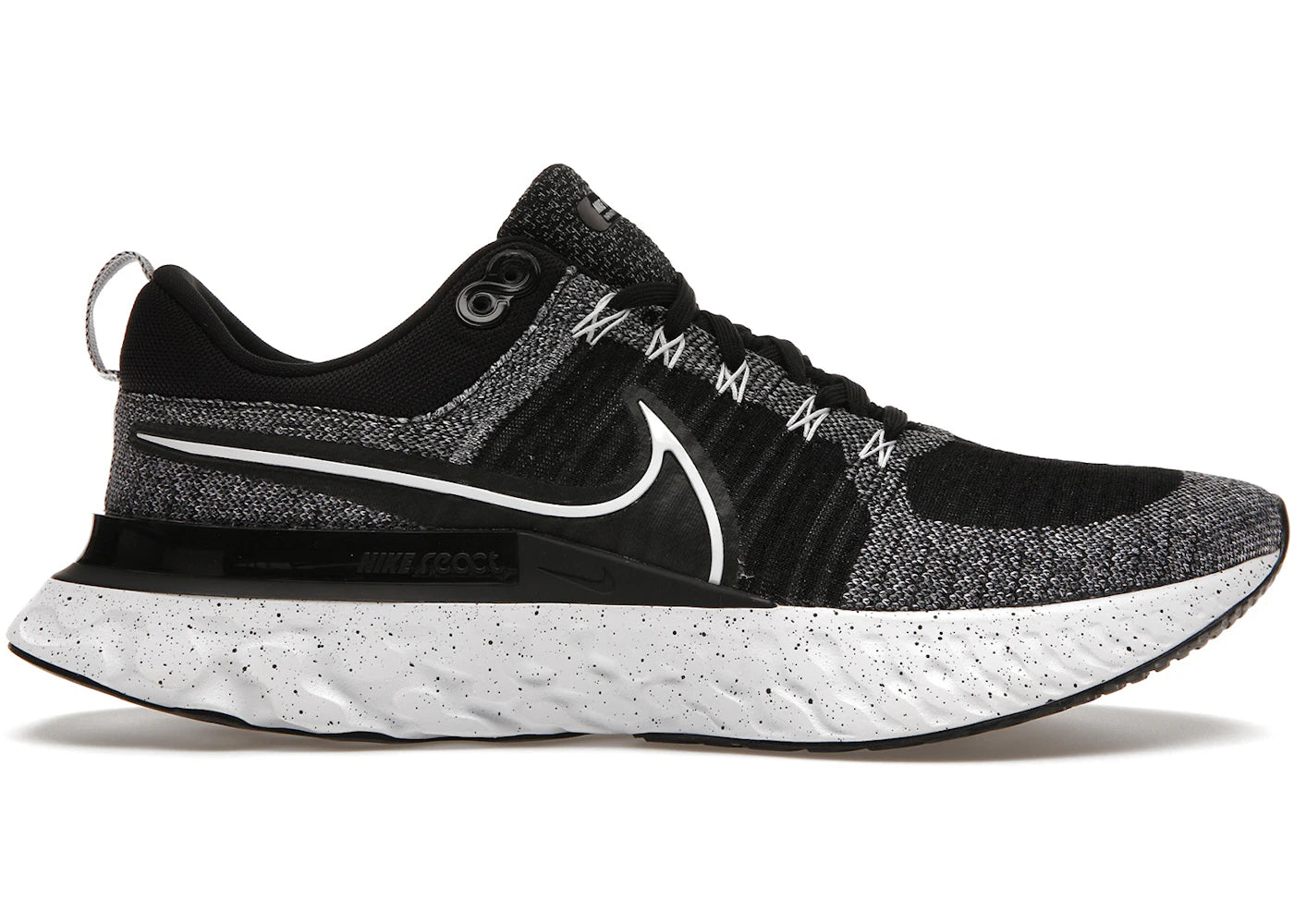 Nike React Infinity Run Flyknit 2-White Black