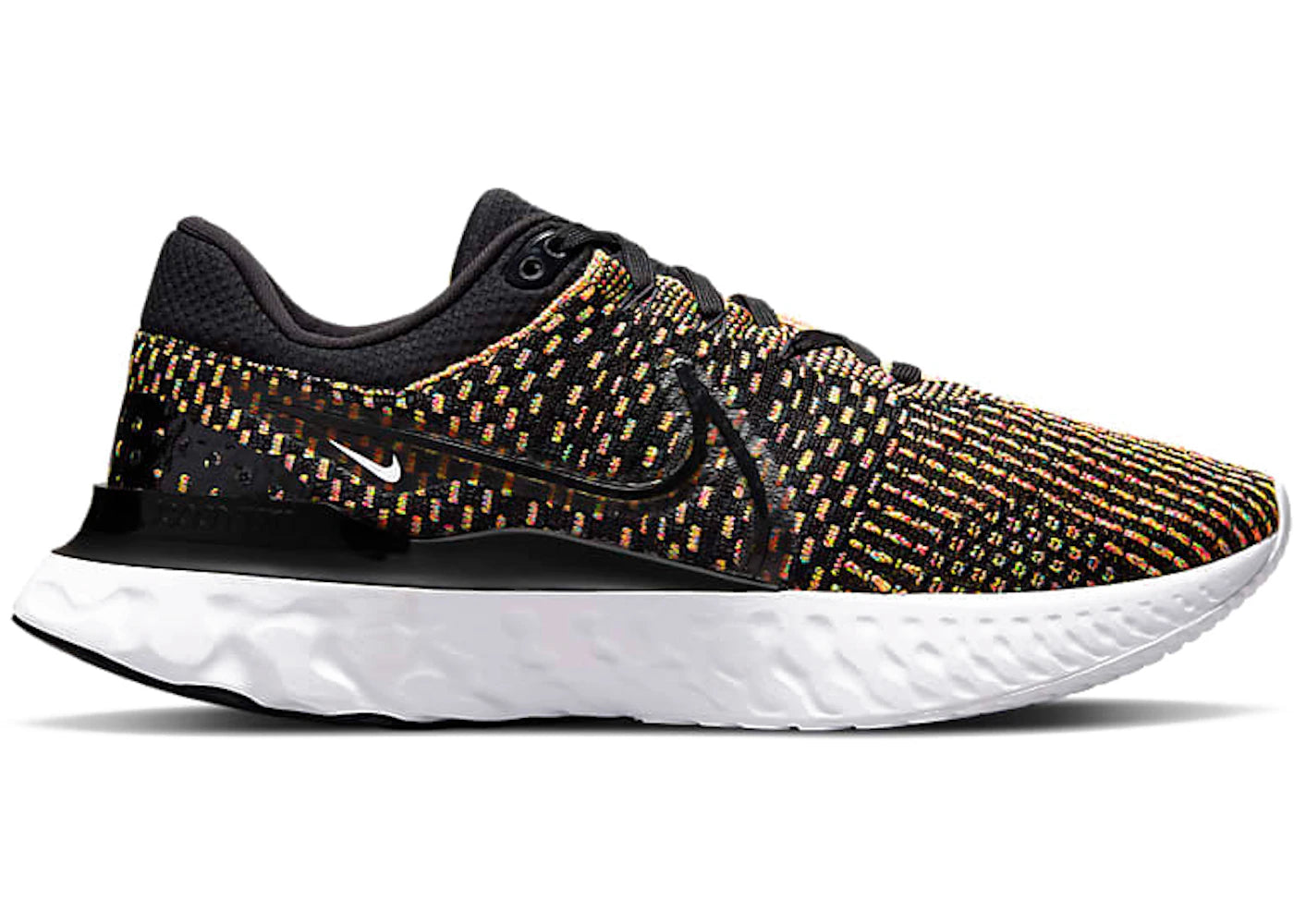 Nike React Infinity Run Flyknit 3-Black Blue Glow Pink Prime