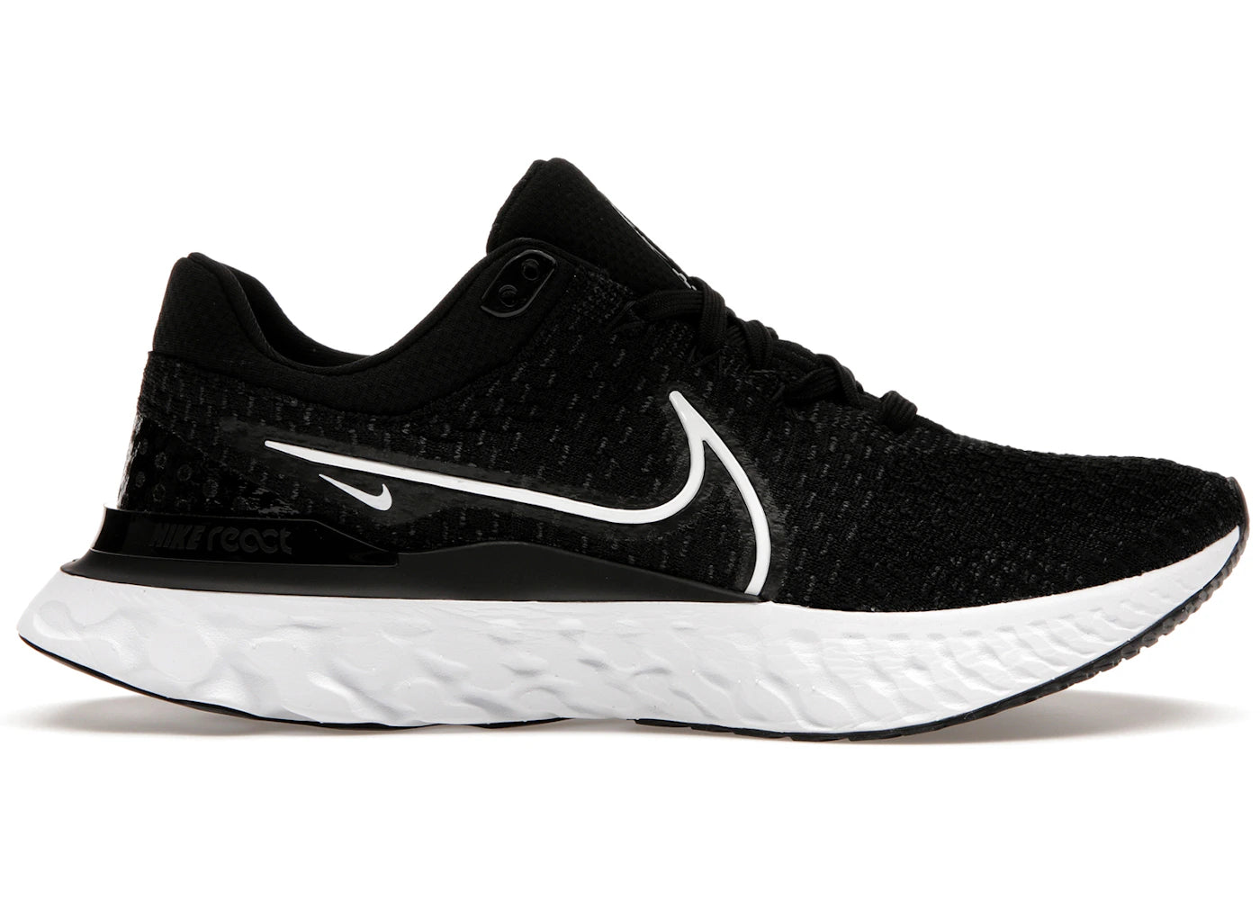 Nike React Infinity Run Flyknit 3-Black White
