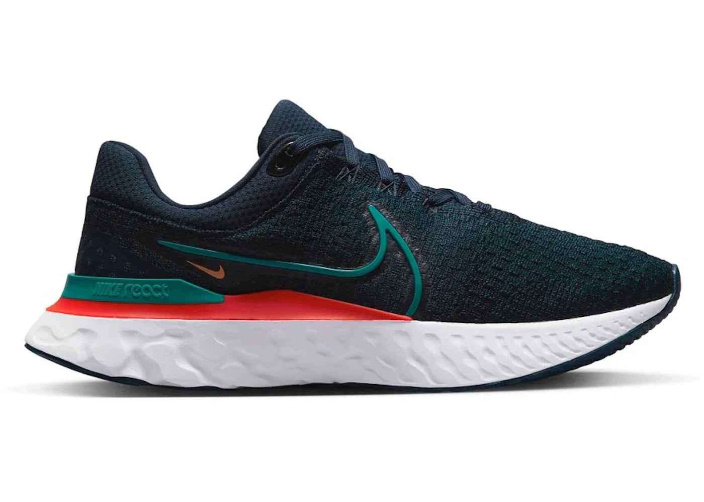 Nike React Infinity Run Flyknit 3-Obsidian Bright Spruce
