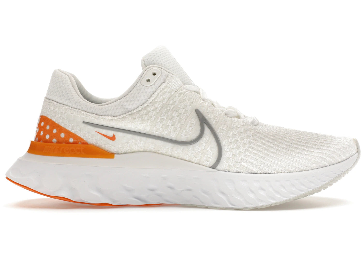 Nike React Infinity Run Flyknit 3-White Grey Kumquat