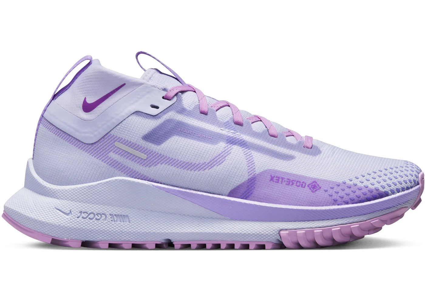 Nike React Pegasus Trail 4 Gore-Tex-Oxygen Purple Rush Fuchsia Vivid Purple Space Purple (Women's)