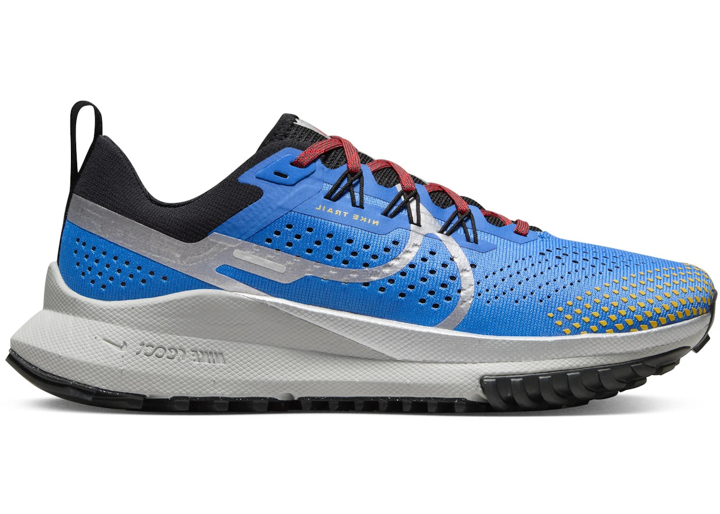 Nike React Pegasus Trail 4-Light Photo Blue Track Red Black Metallic Silver (Women's)