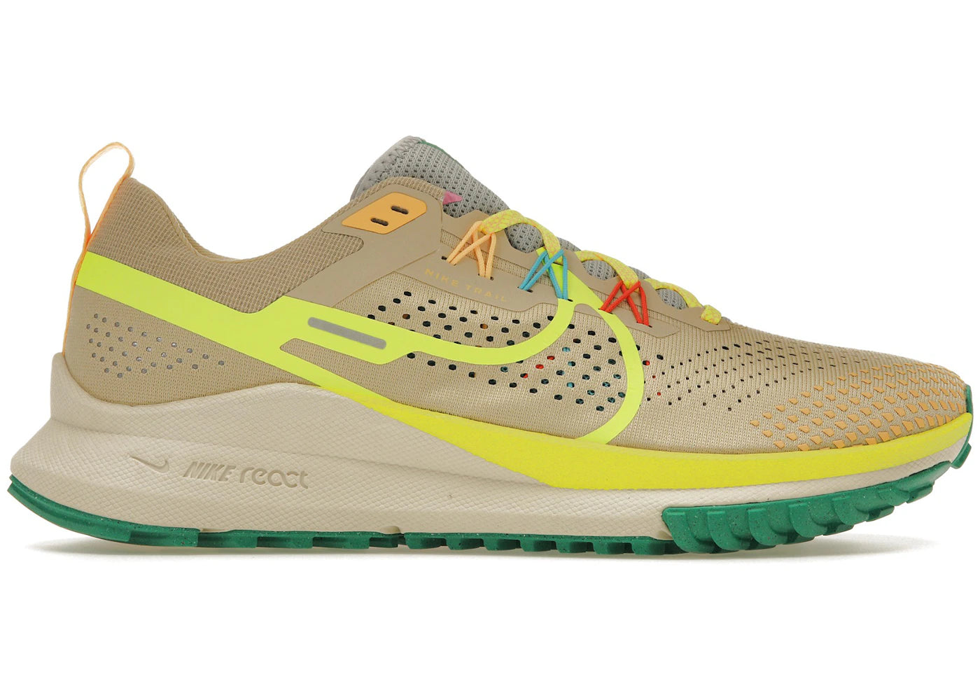 Nike React Pegasus Trail 4-Team Gold Baltic Blue Stadium Green Volt