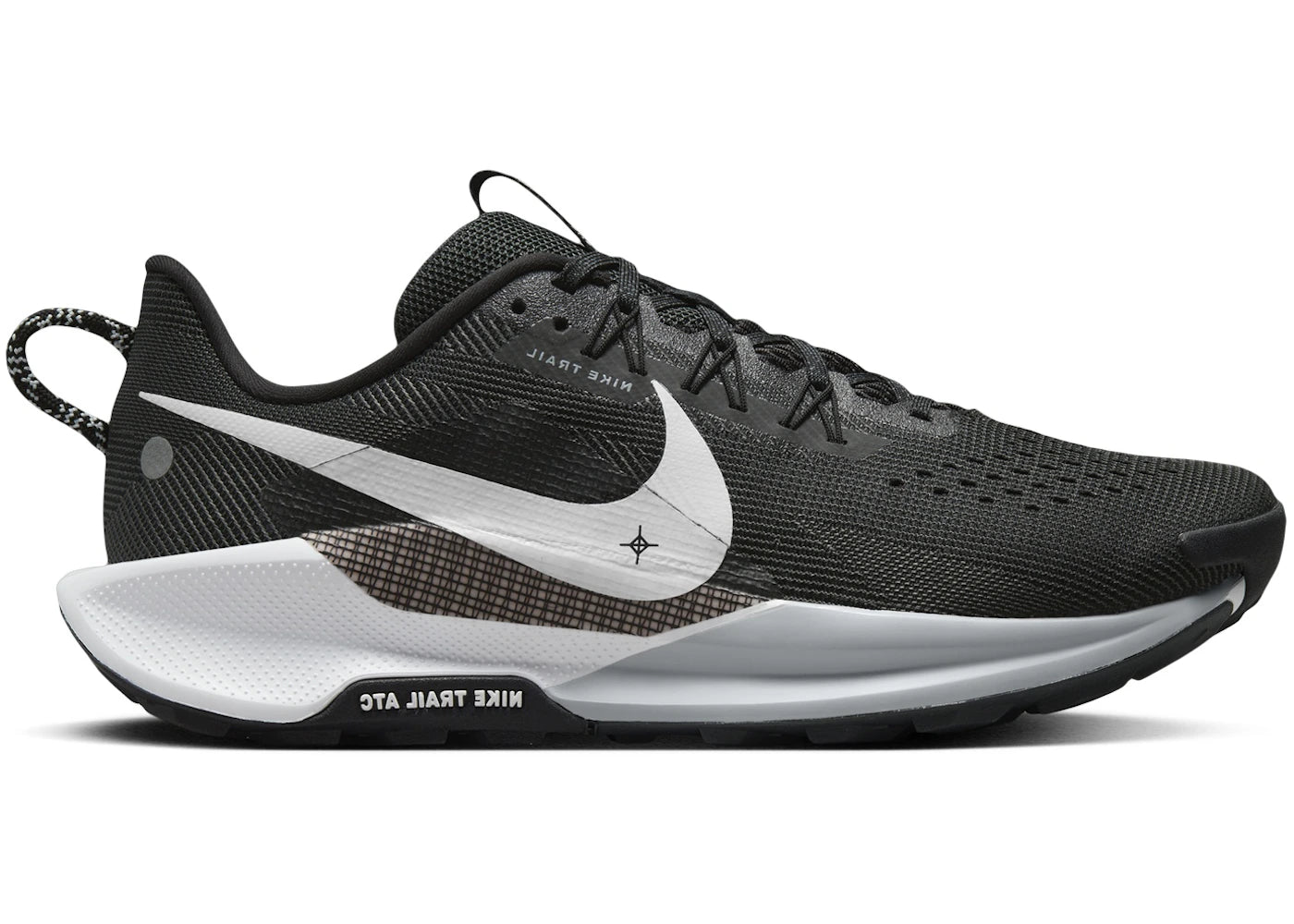 Nike React Pegasus Trail 5-Black Anthracite Wolf Grey White