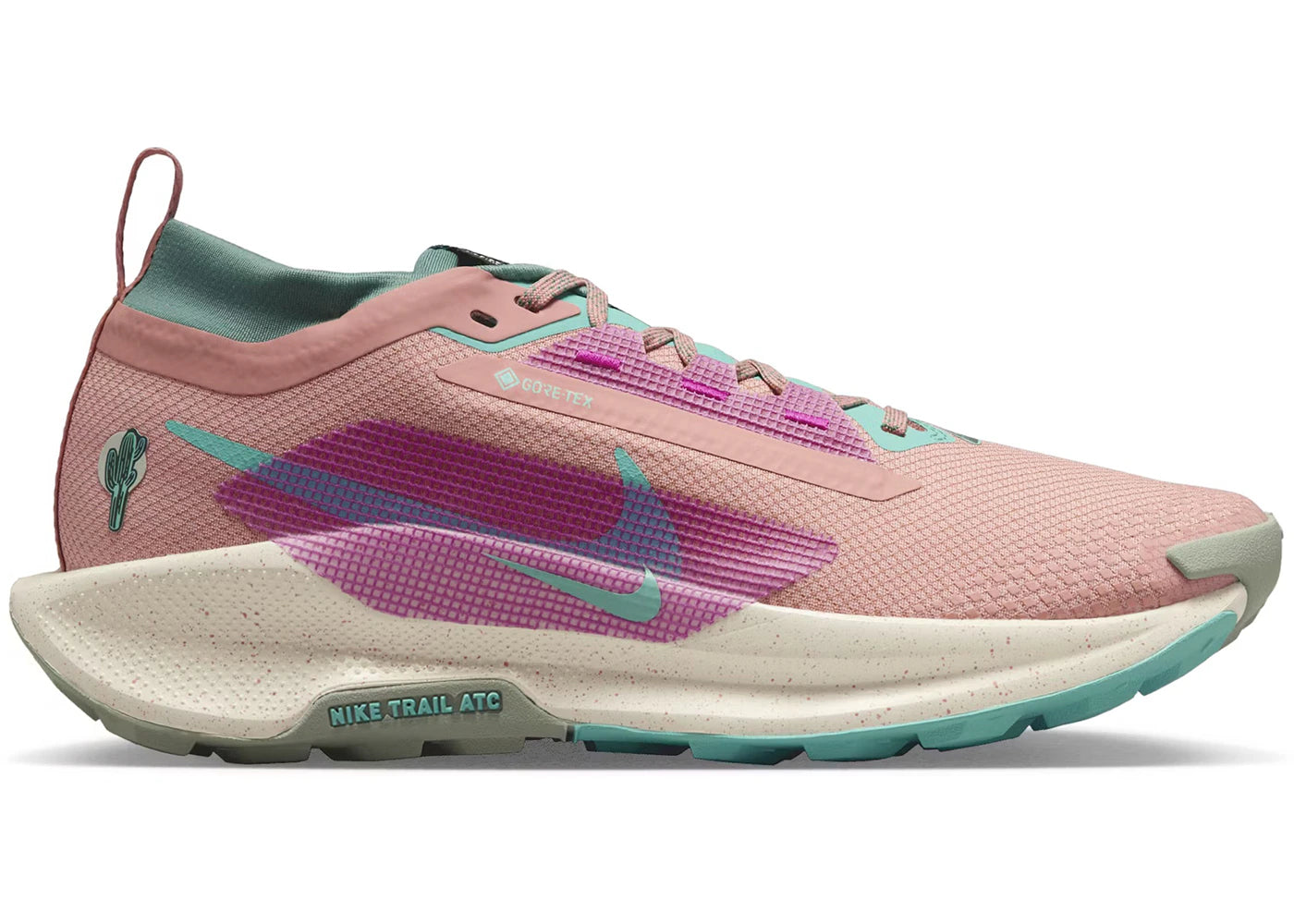 Nike React Pegasus Trail 5 Gore-Tex-Red Stardust Green Frost (Women's)