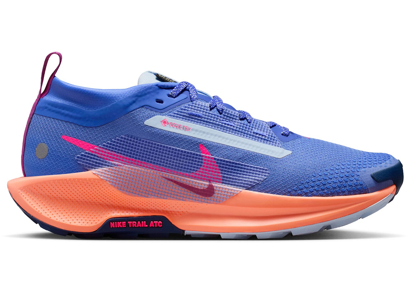 Nike React Pegasus Trail 5 Gore-Tex Sapphire Hydrogen Blue Pink