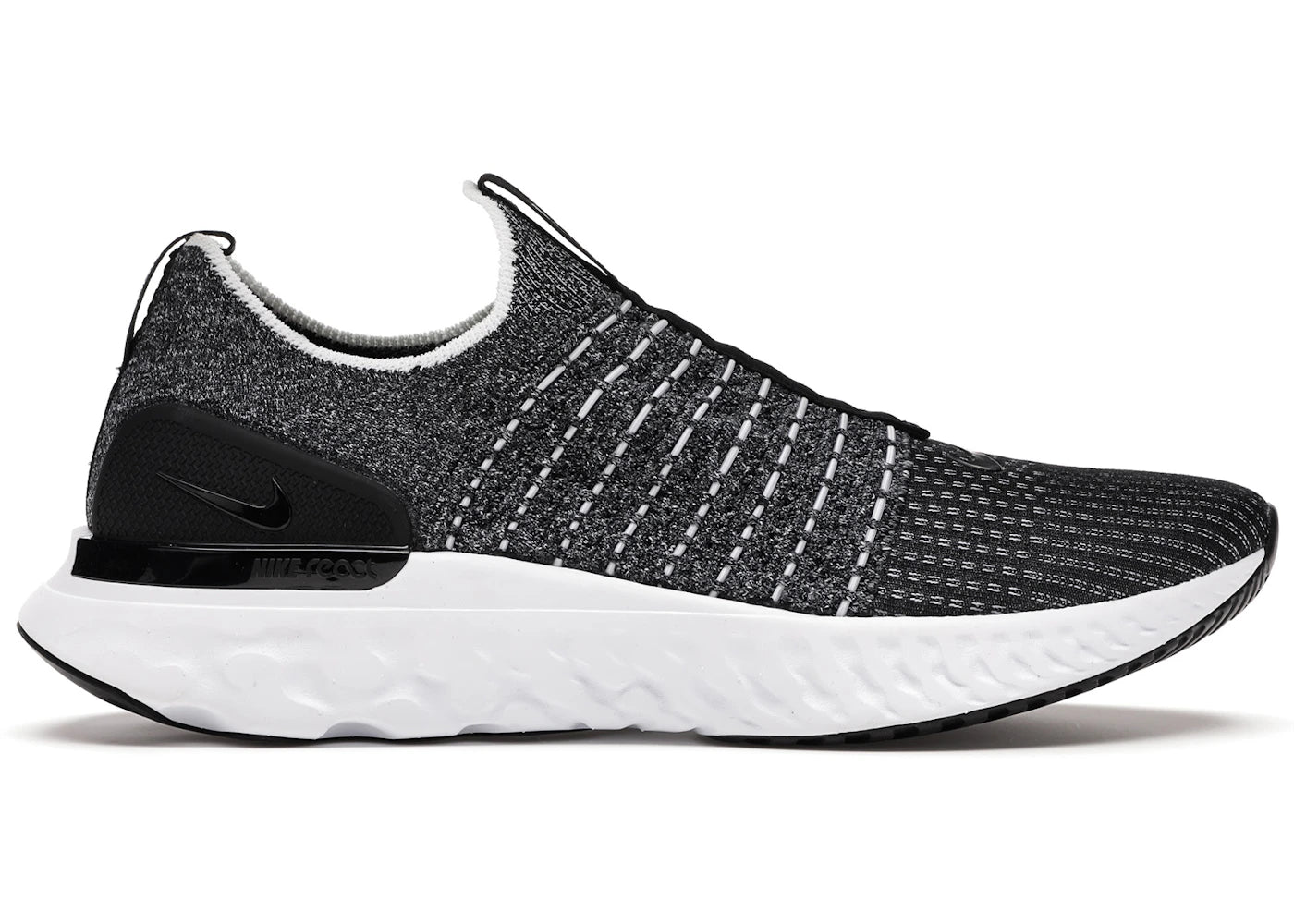 Nike React Phantom Run Flyknit 2-Black White Blend