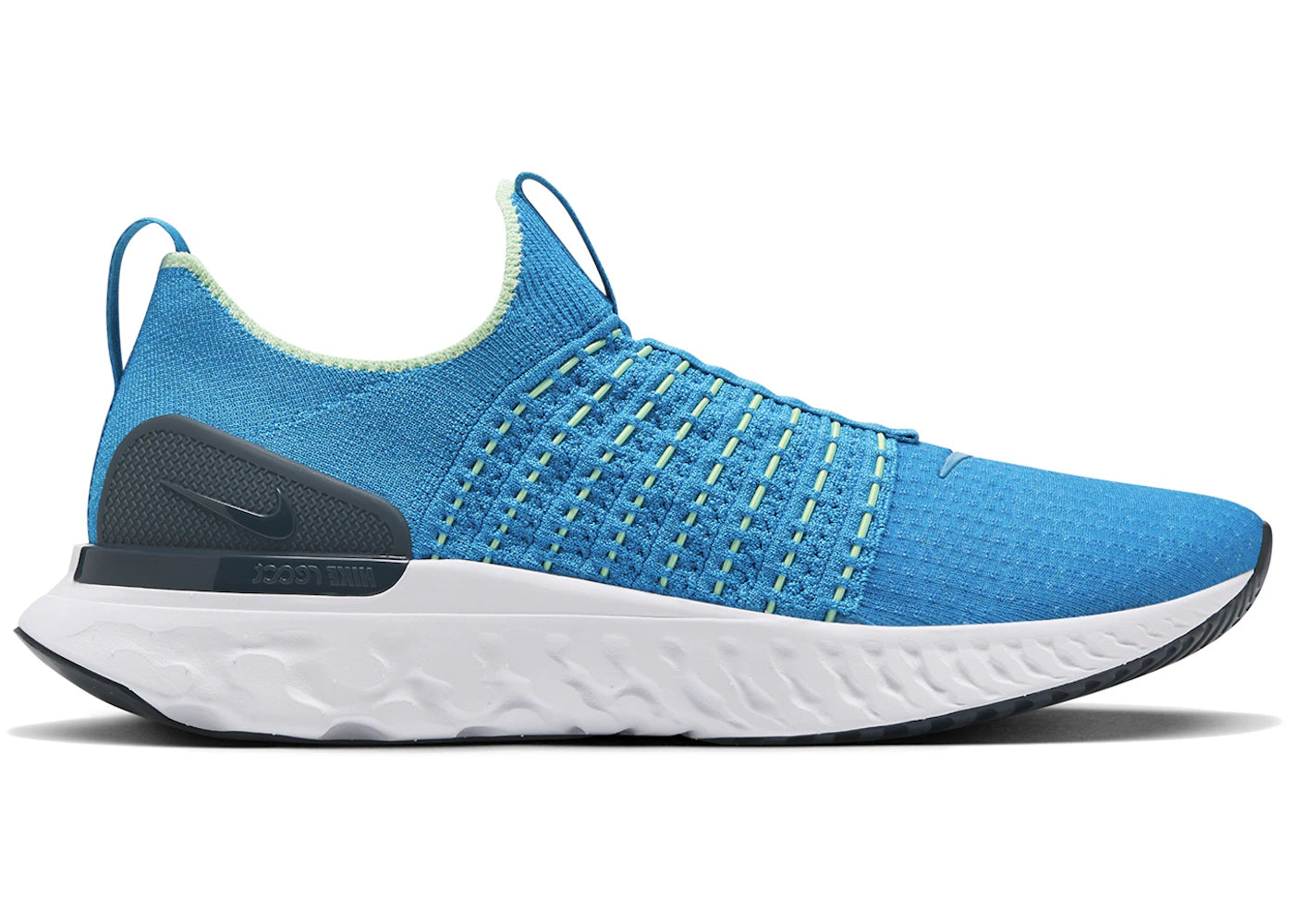 Nike React Phantom Run Flyknit 2-Blue Orbit Vapor Green Deep Ocean
