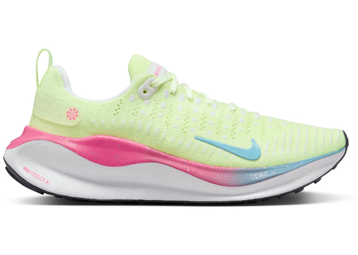Nike ReactX Infinity Run 4-Barely Volt Aquarius Blue (Women's)