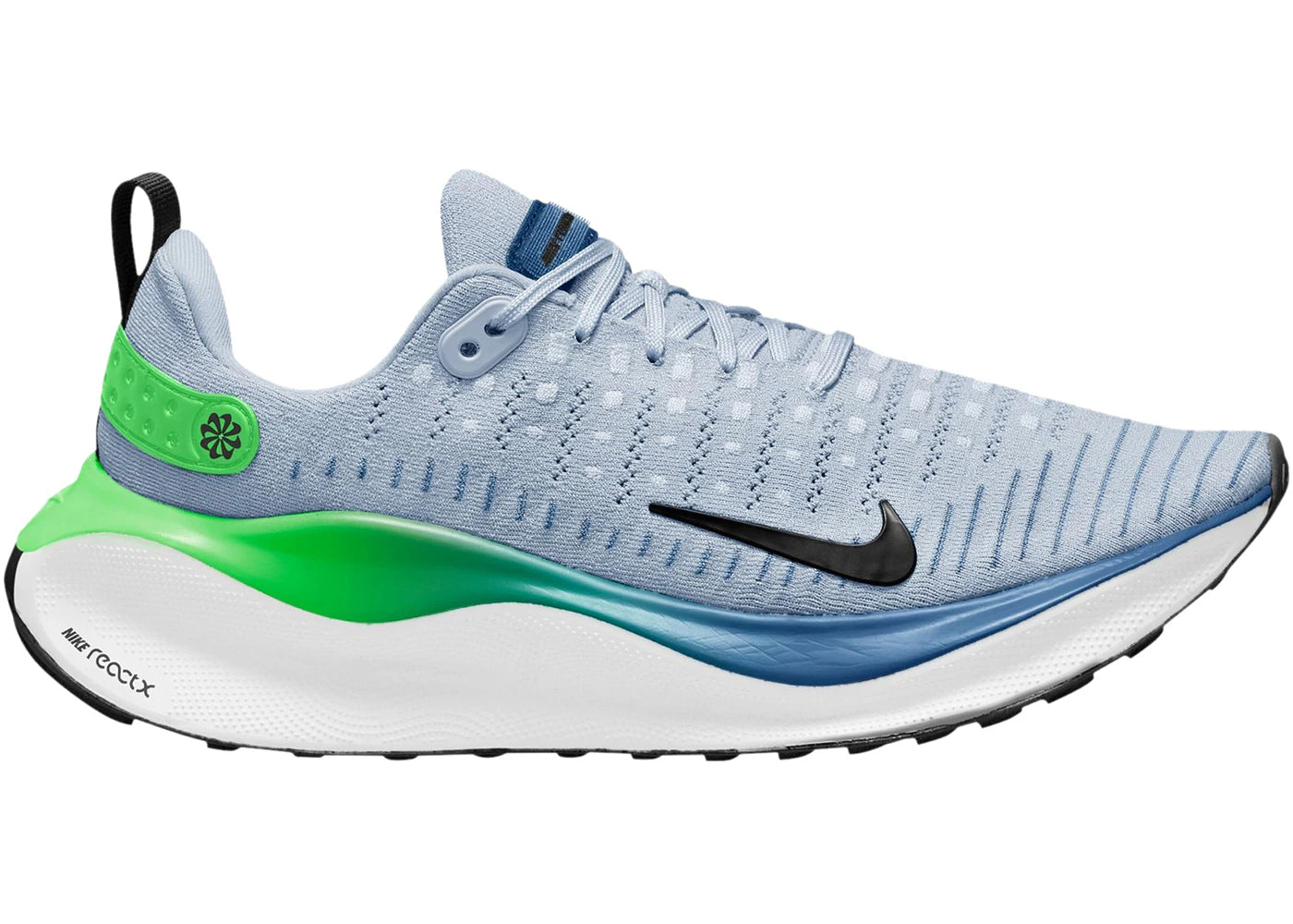 Nike ReactX Infinity Run 4-Light Armory Blue Lime
