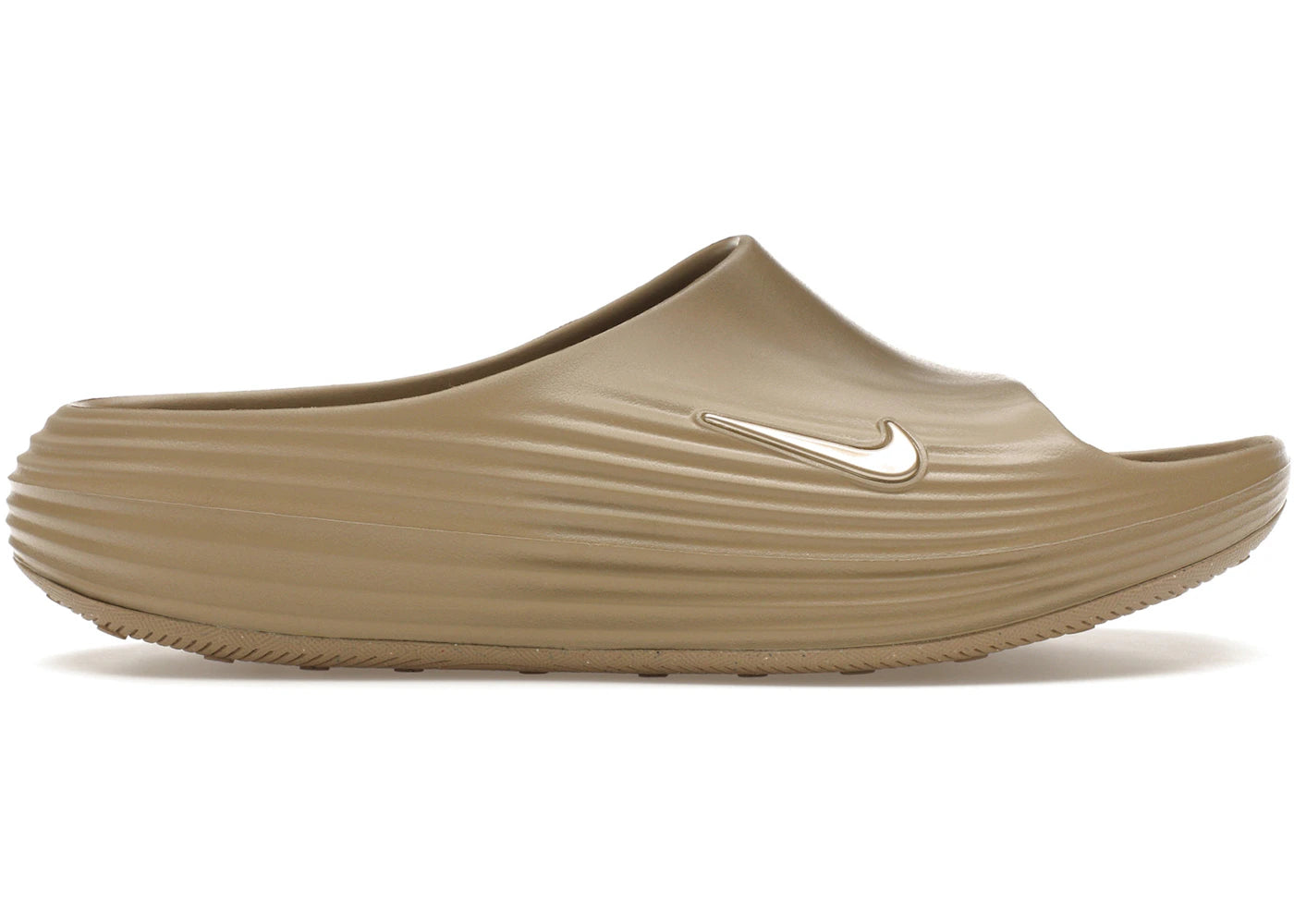 Nike ReactX Rejuven8 Slide-Khaki