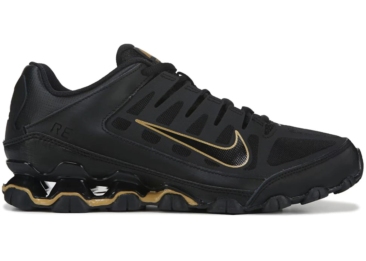 Nike Reax 8 TR Black Metallic Gold