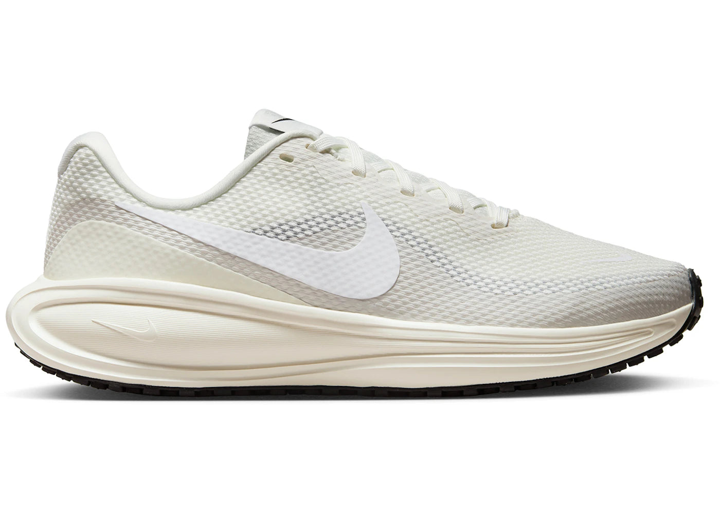 Nike Revolution 8-Sail Ivoire pâle Noir Blanc (Femme)