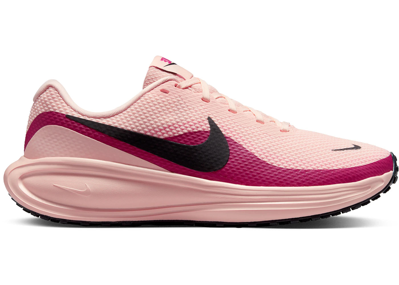 Nike Revolution 8-Washed Coral Sweet Beet Bright Crimson Black (Women's)
