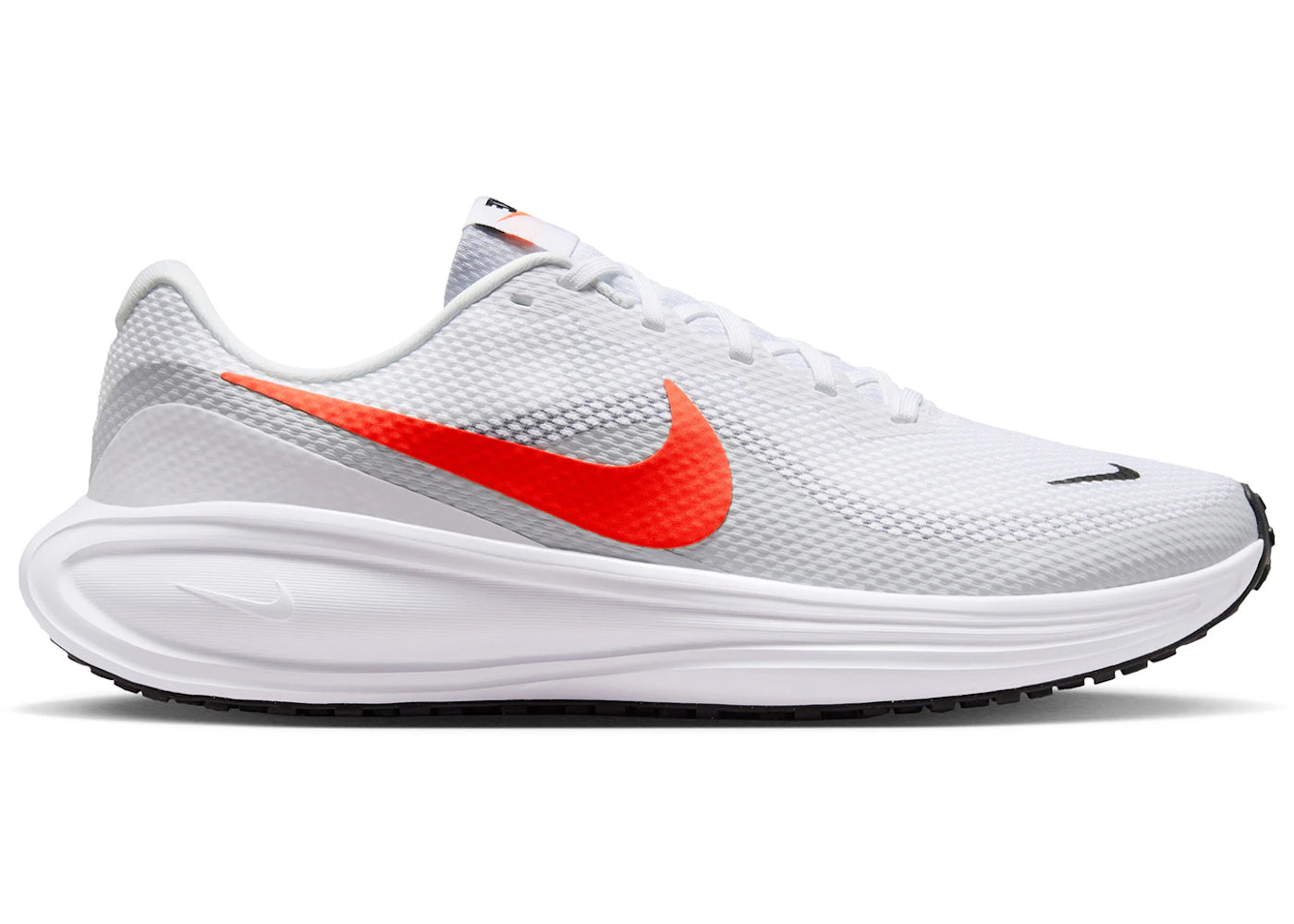 Nike Revolution 8-White Pure Platinum Black Bright Crimson
