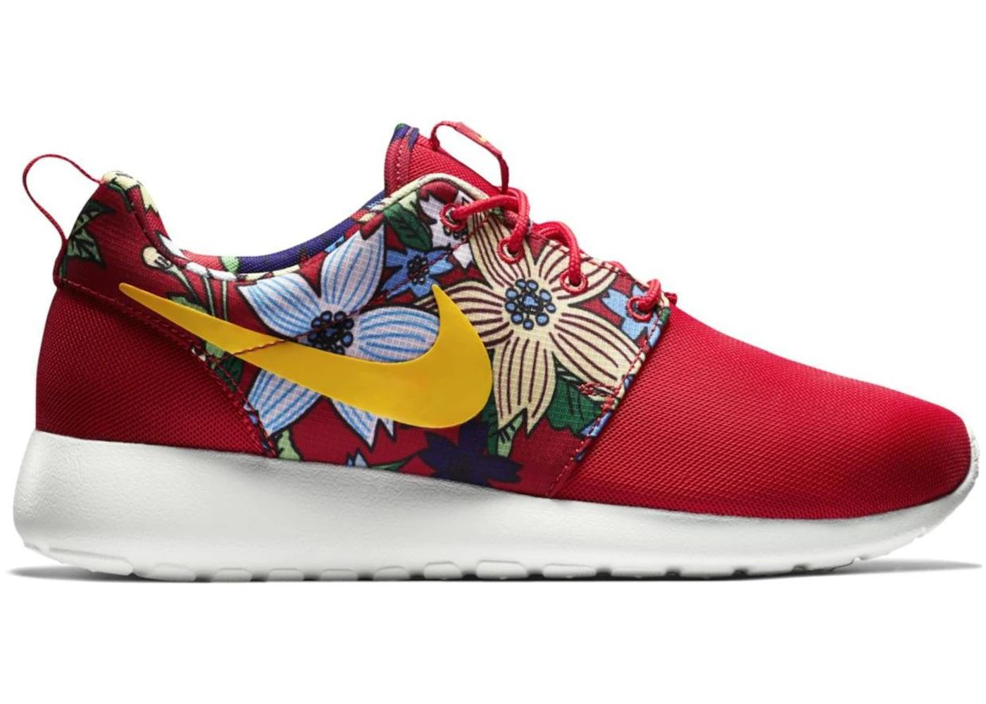 Nike Roshe Run-Red Floral Aloha (Women's)