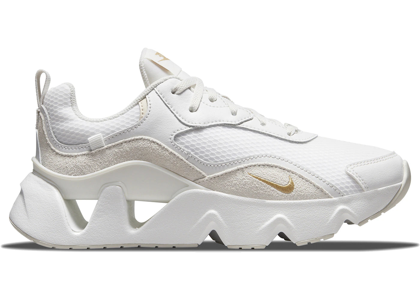 Nike Ryz 365 2-Summit White Light Bone Pearl White Metallic Gold (Women's)