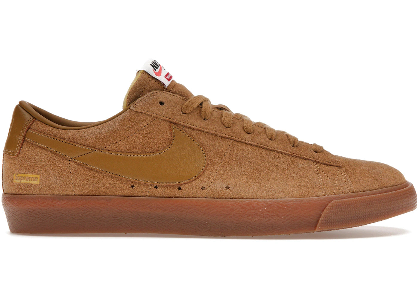Nike SB Blazer Low GT-Supreme Beige Doré