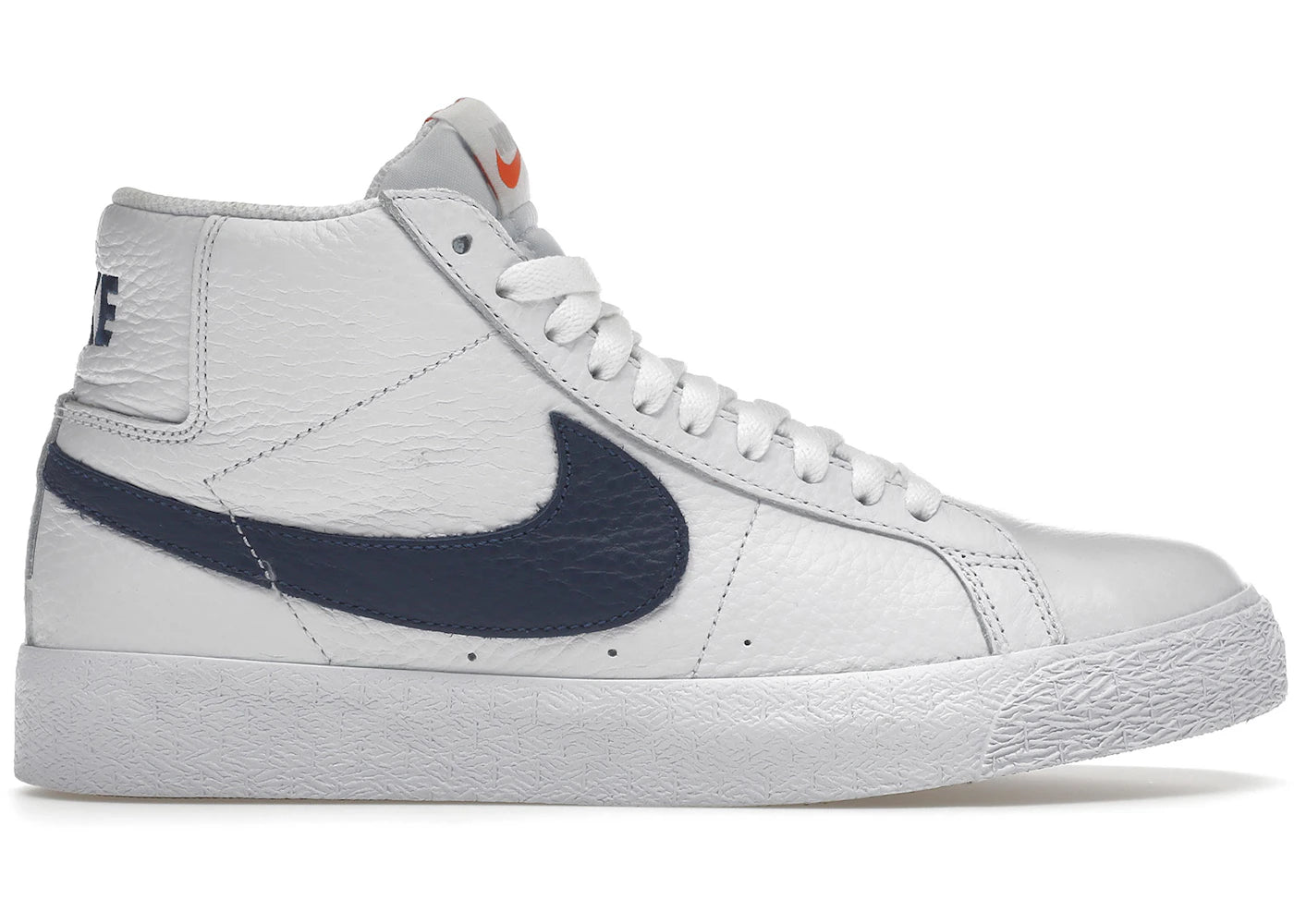 Nike SB Blazer Mid ISO-Blanc Marine