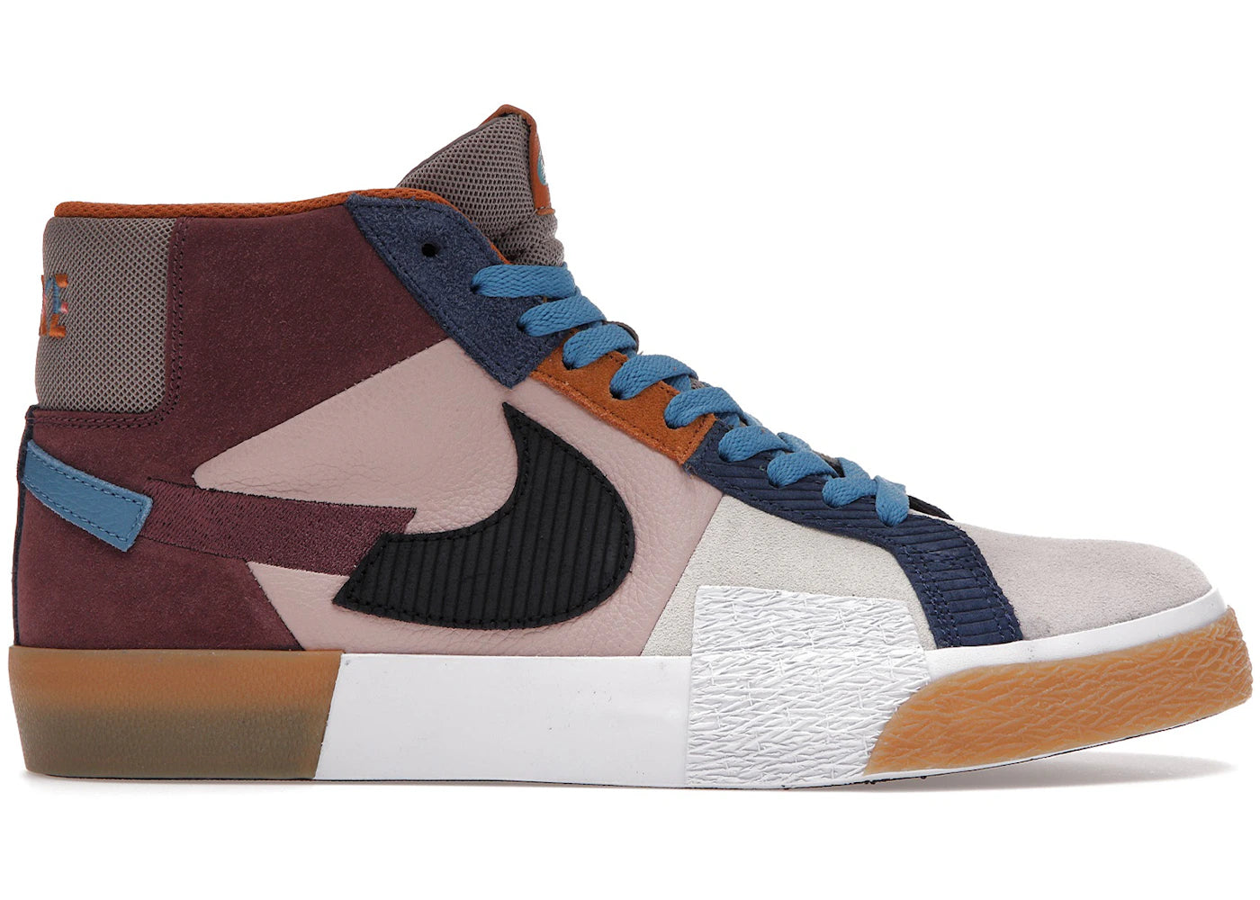 Nike SB Blazer Mid-Mosaic Brown
