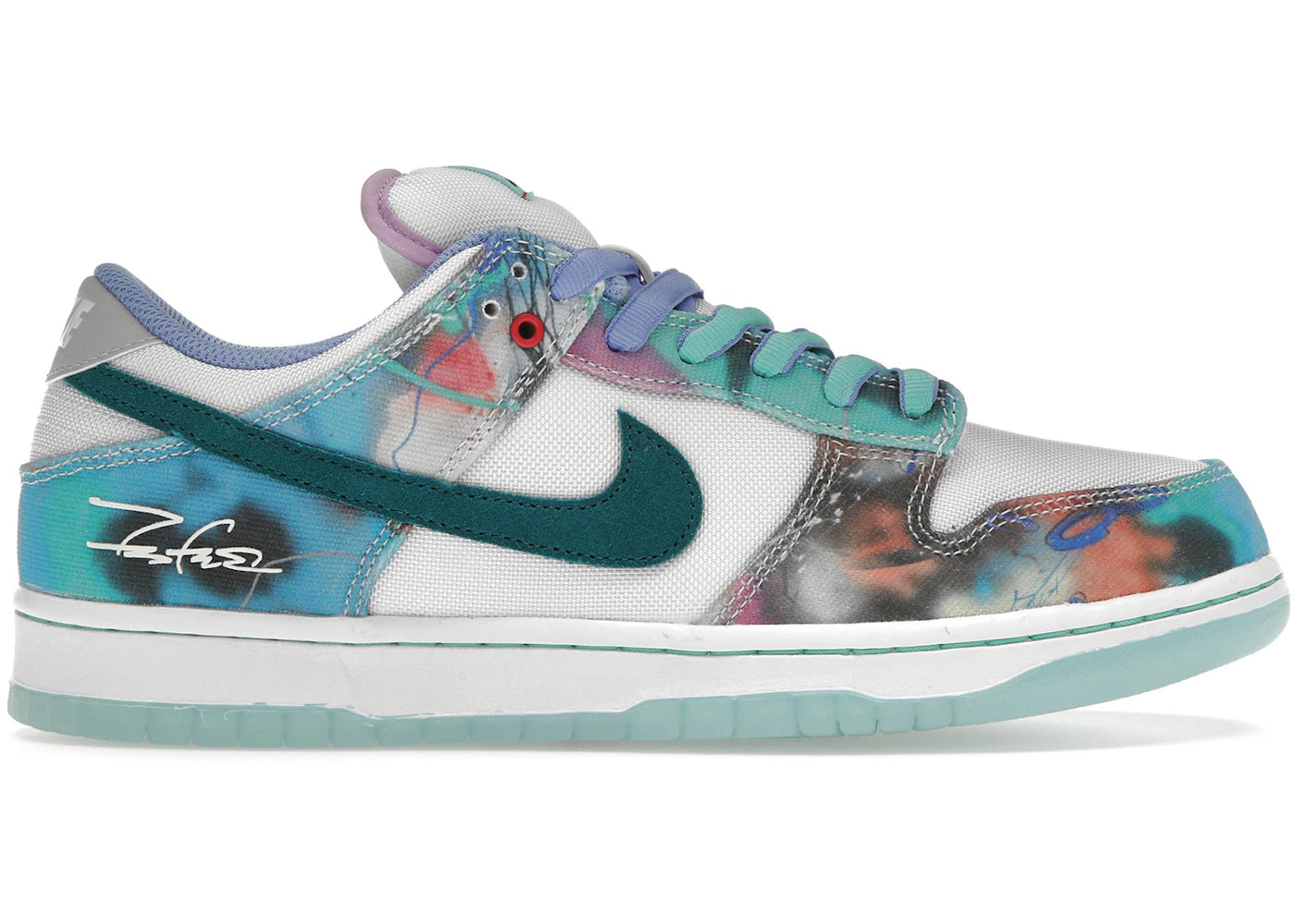 Nike SB Dunk Low-Futura Laboratories Bleached Aqua