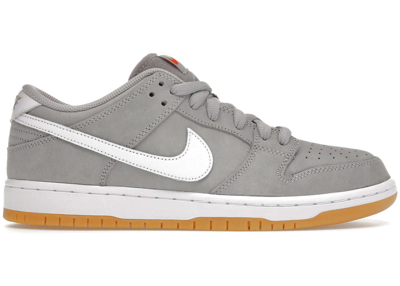 Nike SB Dunk Low Pro ISO-Orange Label Wolf Grey Gum