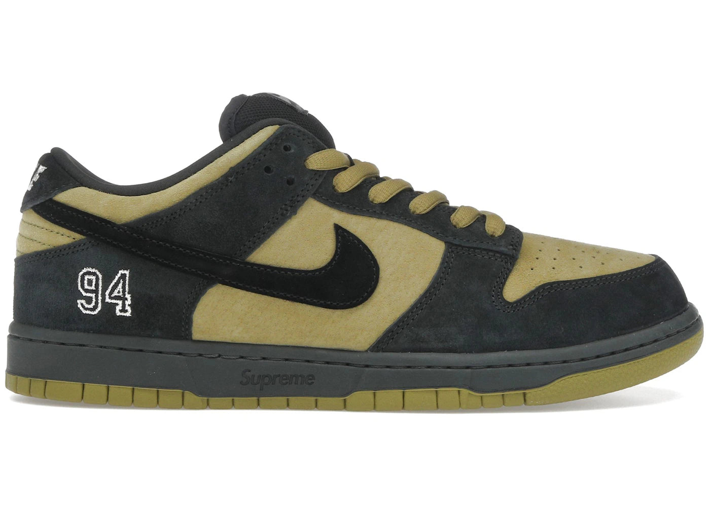 Nike SB Dunk Low-Supreme 94 Camper Green