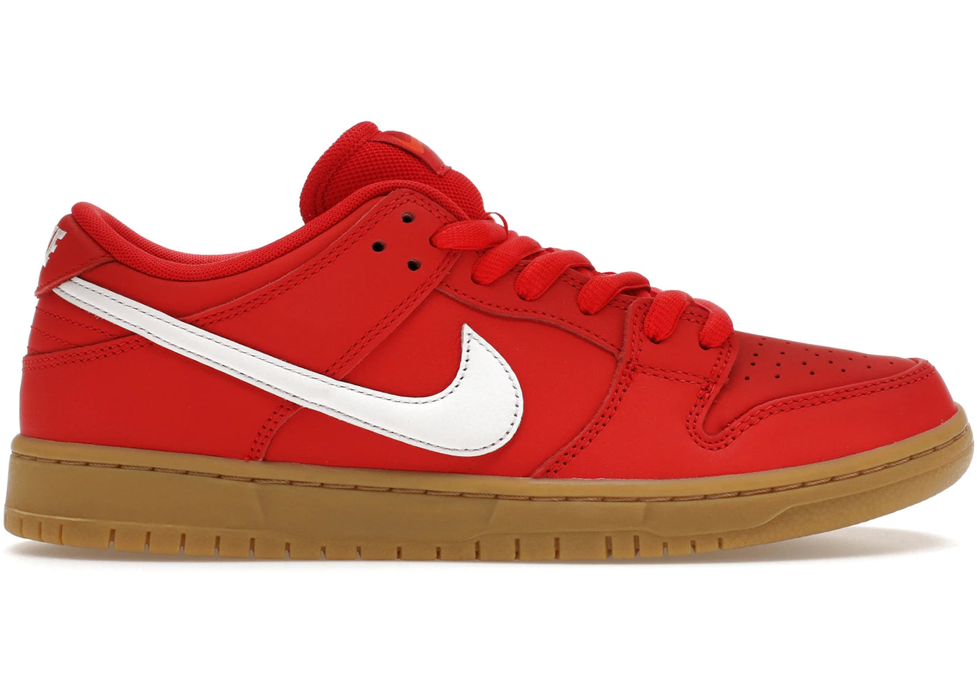 Nike SB Dunk Low-University Red Gum