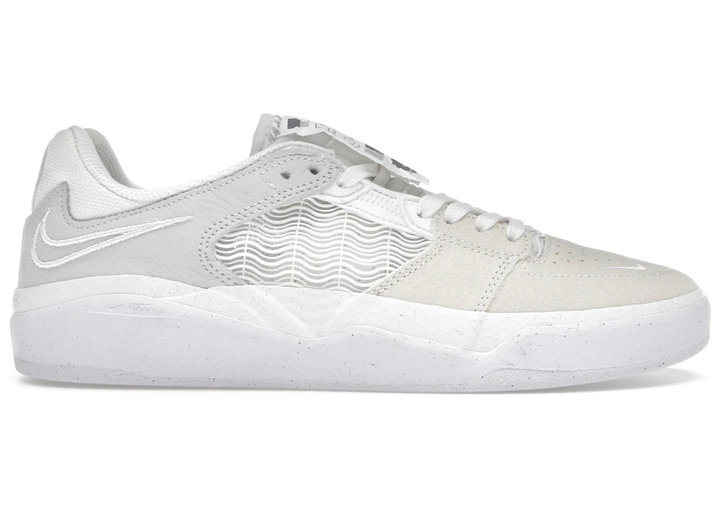 Nike SB Ishod Wair Premium Warning Label Summit White - main view