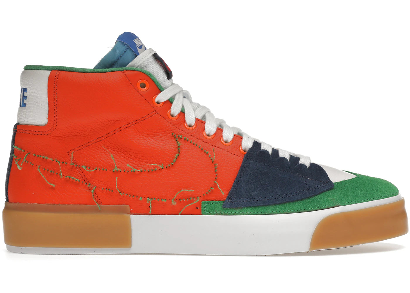 Nike SB Zoom Blazer Mid Edge-Safety Orange University Gold