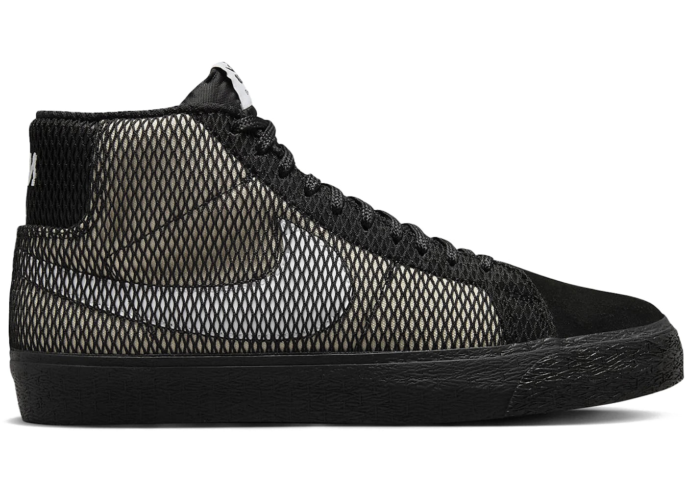 Nike SB Zoom Blazer Mid PRM-Black Netting