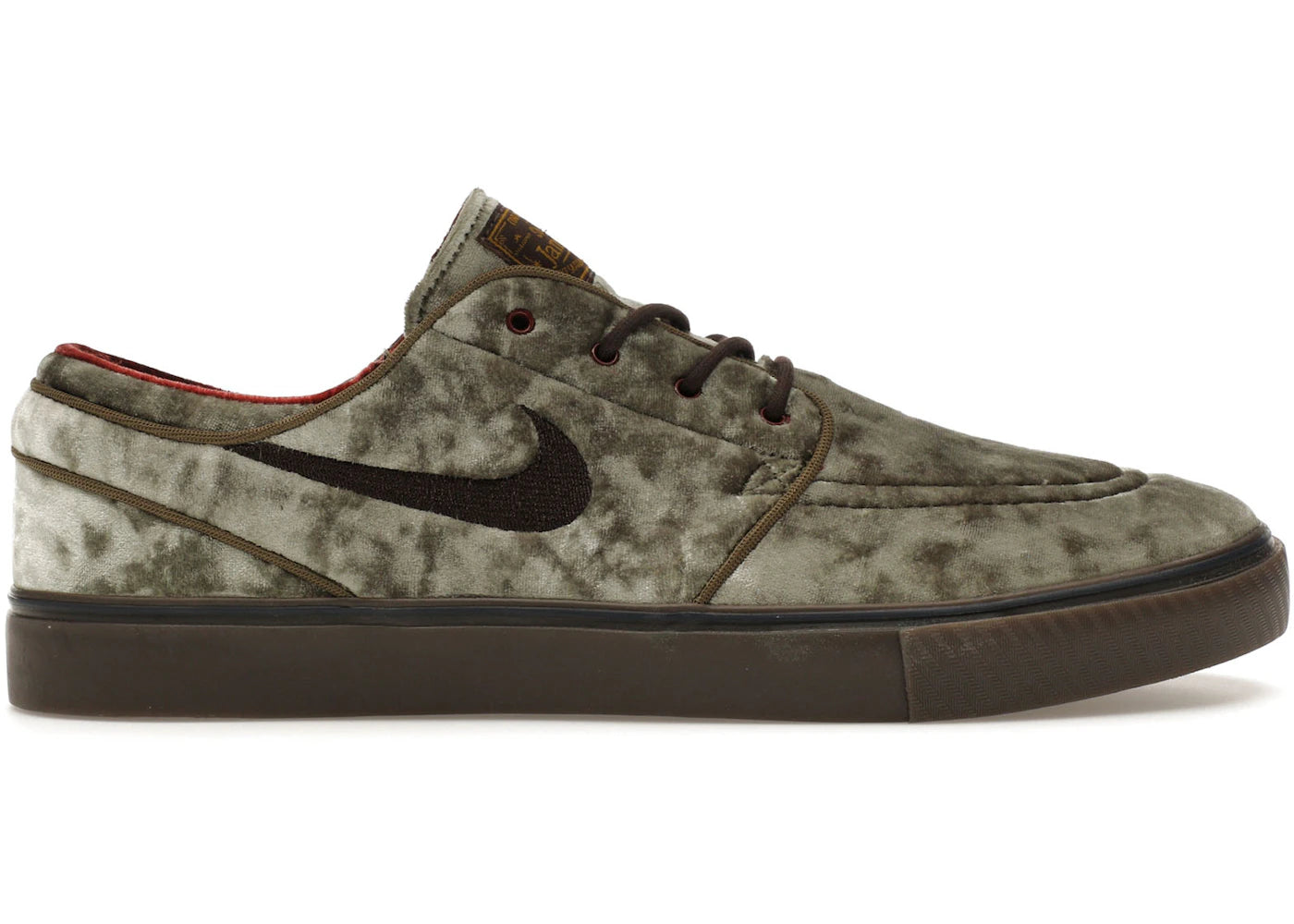 Nike SB Zoom Janoski OG+ SE-Medium Olive Baroque Brown Dark Team Red Velvet Brown