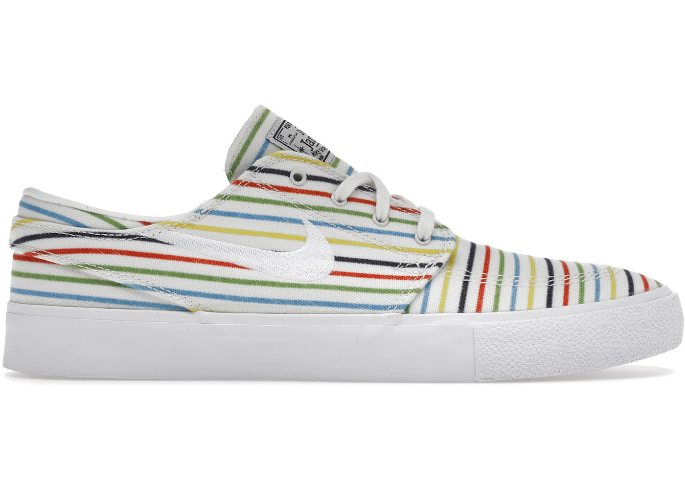 Nike SB Zoom Stefan Janoski Canvas-Multi-Color Pinstripes