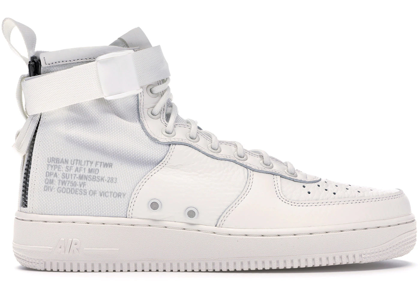 Nike SF Air Force 1 Mid-Triple Ivory