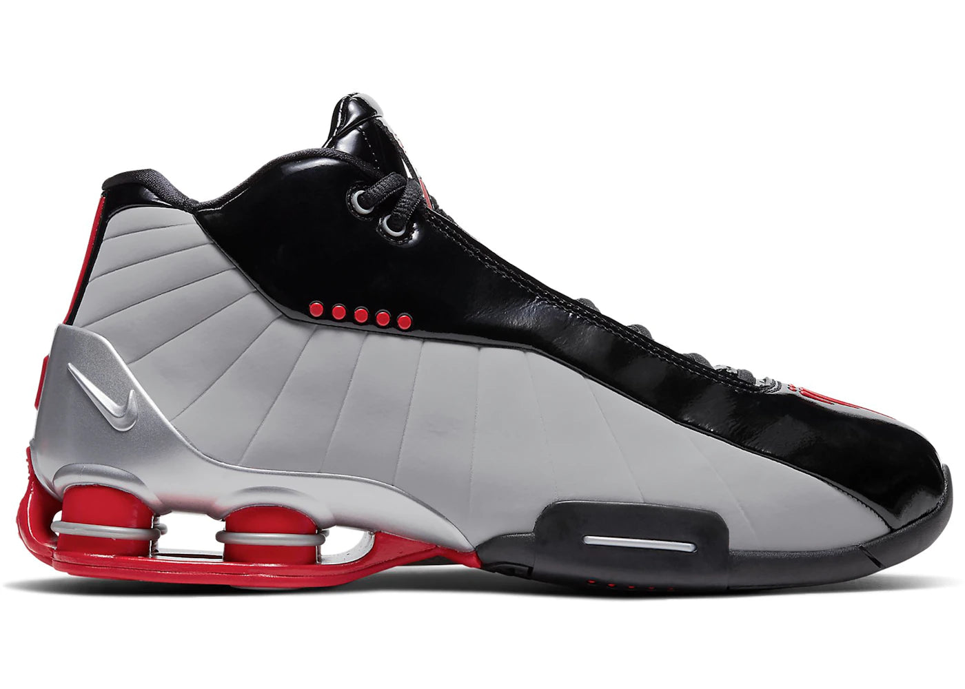 Nike Shox BB4-Black Cement Red