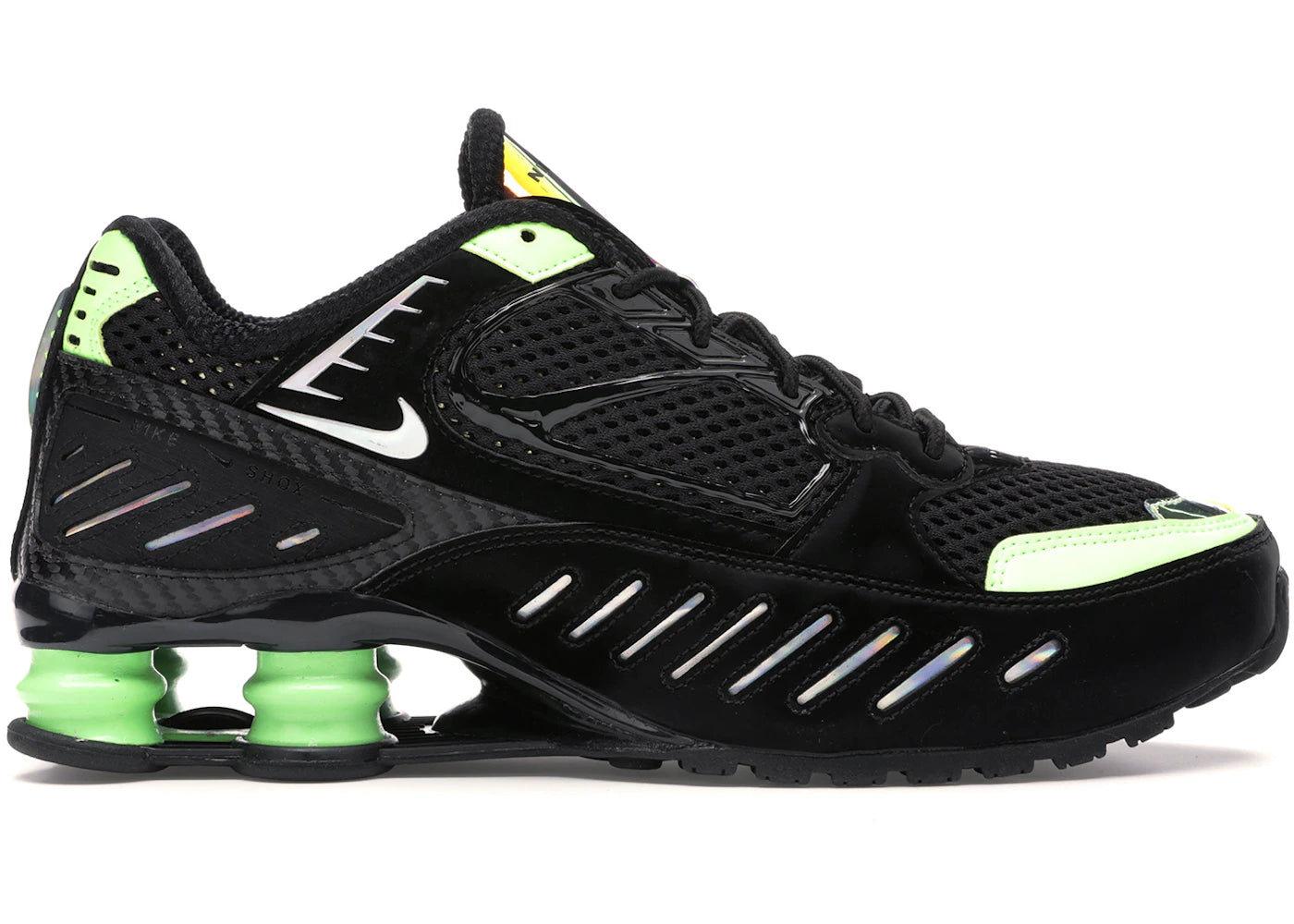 Nike Shox Enigma-Black Lime Blast (Women's)