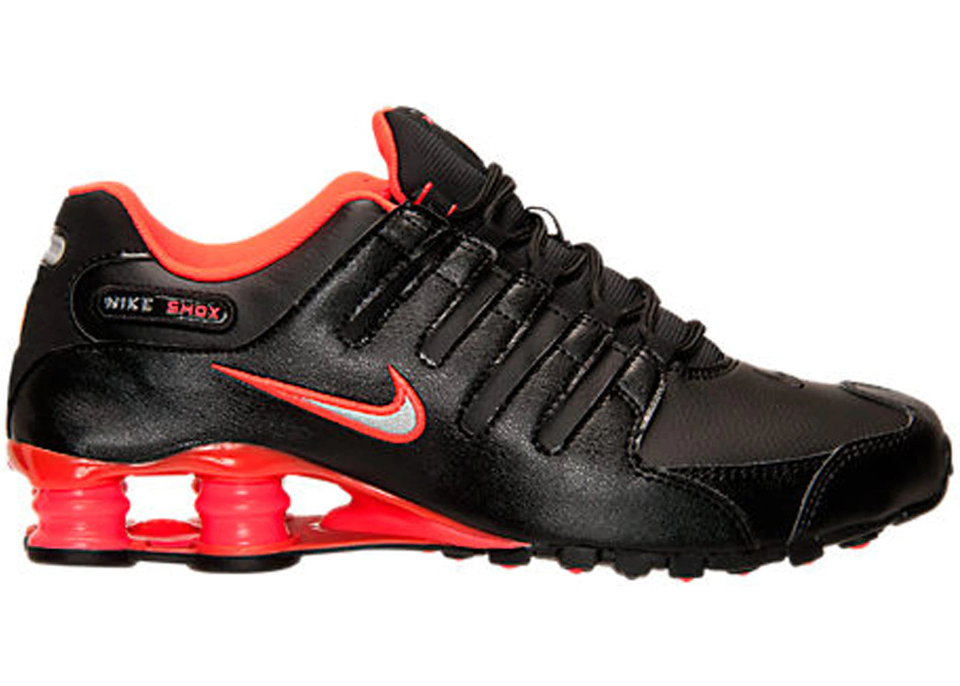 Nike Shox NZ Black Bright Crimson