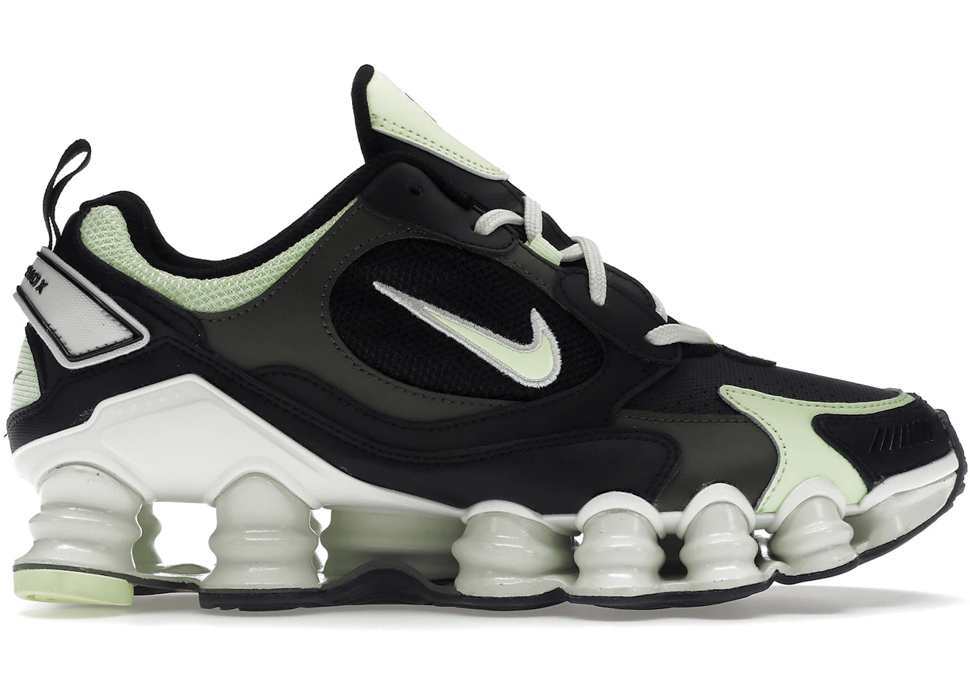 Nike Shox Nova - Noir et jaune fluo (Femme)